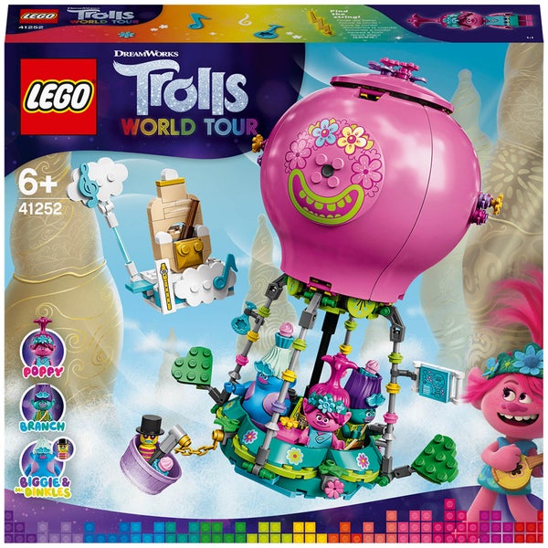 LEGO Trolls Poppy’s Hot Air Balloon Adventure Playset (41252)