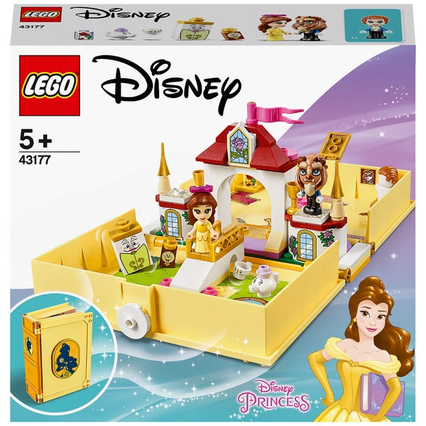 LEGO Disney Princesse : Ensemble de Jeux de Construction Les Aventures de Belle dans un Livre de Contes (43177)