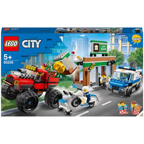 LEGO City: Politie Monster Truck Heist Bouwset (60245)