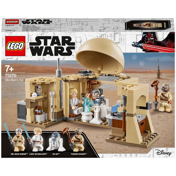 LEGO Star Wars : Ensemble de Jeux de Construction de la Cabane d'Obi-Wan pour le film Un Nouvel Espoir (75270)