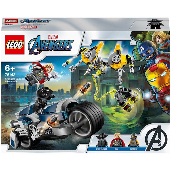 LEGO® LEGO® Marvel: L'attaque du Speeder Bike des Avengers (76142)