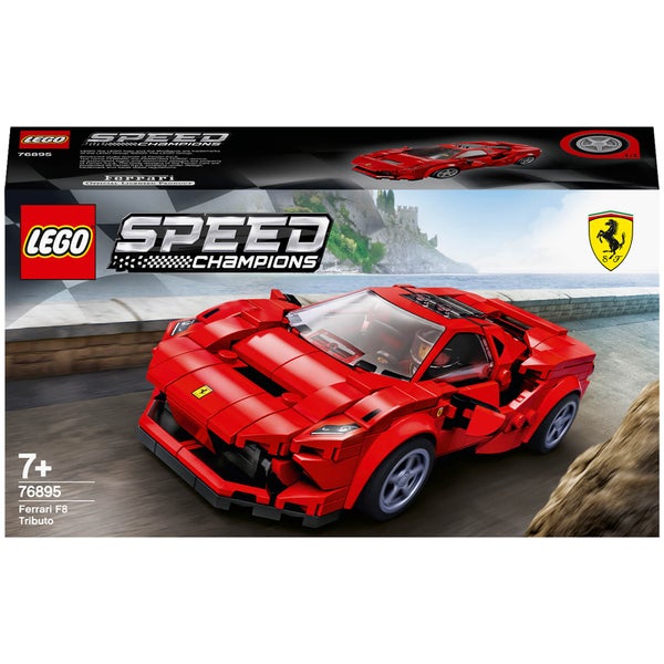 LEGO Speed Champions : Ensemble de Jeux de Construction de Voiture, La Ferrari F8 Tributo (76895)