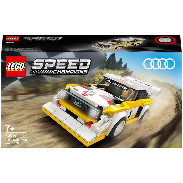LEGO Speed Champions : Ensemble de Jeux de Construction de Voiture, La Audi Sport Quattro S 1985 (76897)
