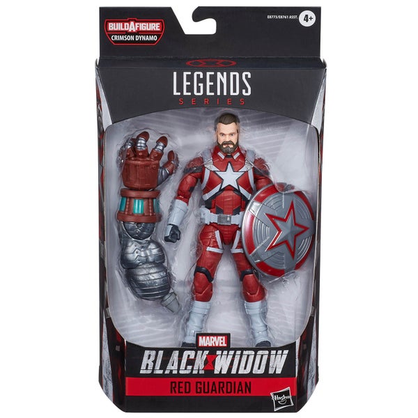 Hasbro Marvel Black Widow Legends Series Red Guardian Action Figure