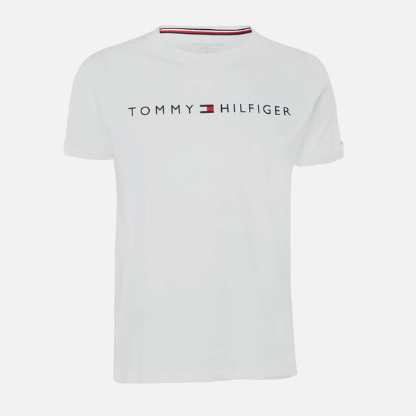 Tommy Hilfiger Men's Logo T-Shirt - Classic White