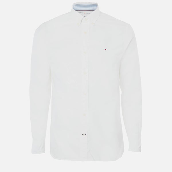 Tommy Hilfiger Men's Organic Oxford Shirt - White