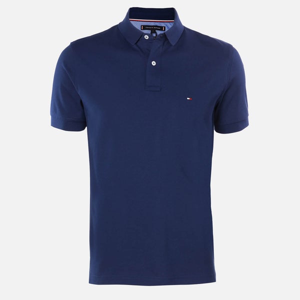 Tommy Hilfiger Men's Regular Polo Shirt - Blue Ink