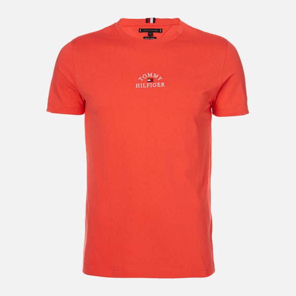 Tommy Hilfiger Men's Arch T-Shirt - Washed Vermillion