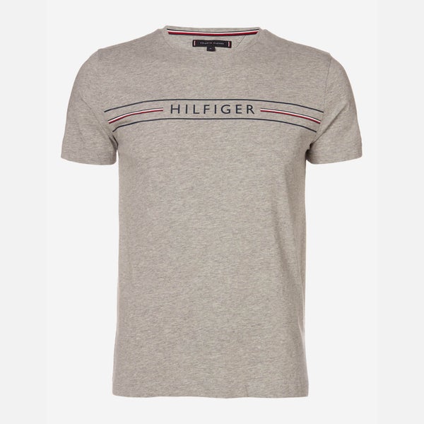 Tommy Hilfiger Men's Corporation Hilfiger T-Shirt - Medium Grey