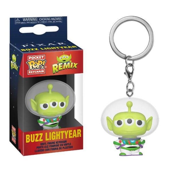 Disney Pixar Alien als Buzz Pop! Sleutelhanger
