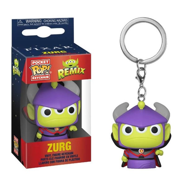 Disney Pixar Alien as Zurg Pop! Keychain
