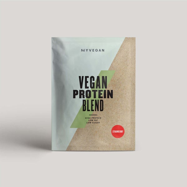 Vegan Protein Blend (näyte) - 30g - Mansikka
