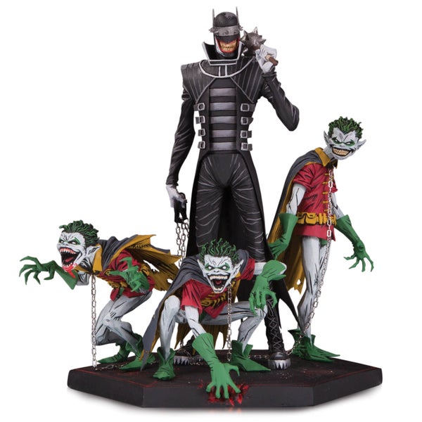 DC Collectibles Dark Nights Metal Batman Who Laughs & Robins DLX Statue