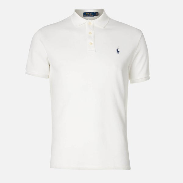 Polo Ralph Lauren Men's Spa Terry Polo Shirt - White - S