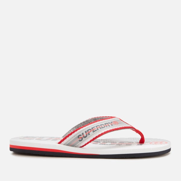 Superdry Men's Trophy Flip Flops - Optic