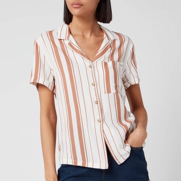 Superdry Women's Arizona Vintage Shirt - Orange Stripe
