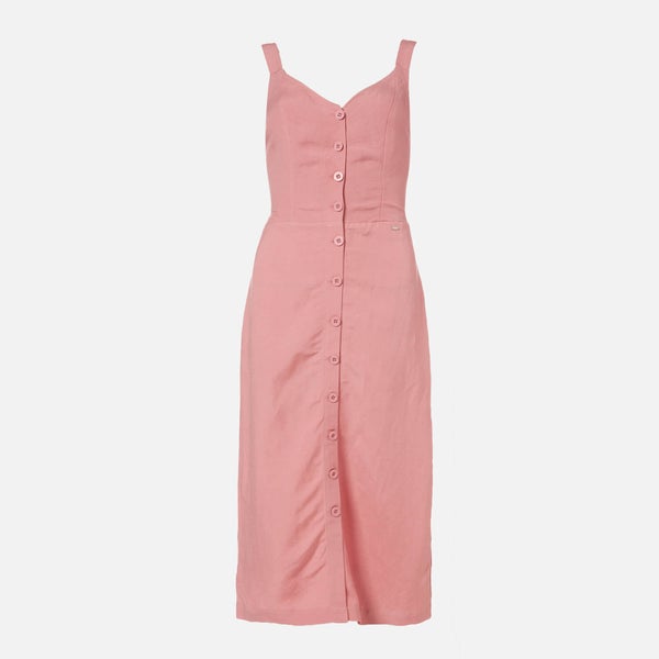 Superdry Women's Eden Linen Dress - Soft Pink