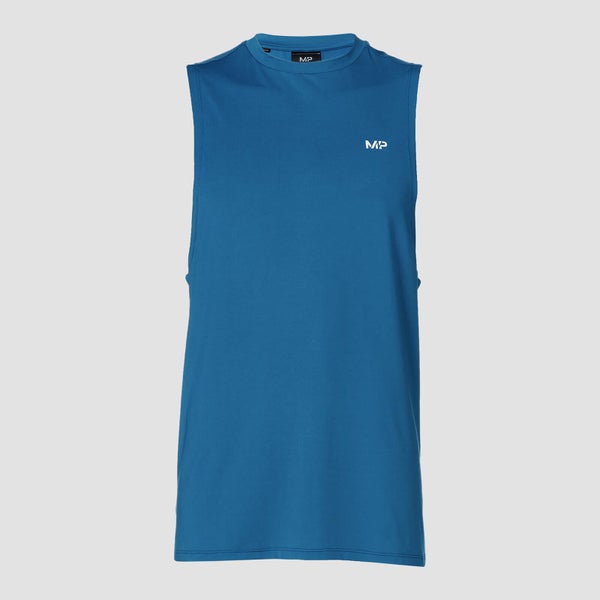 MP pánské tréninkové tričko bez rukávů Essential – Modré