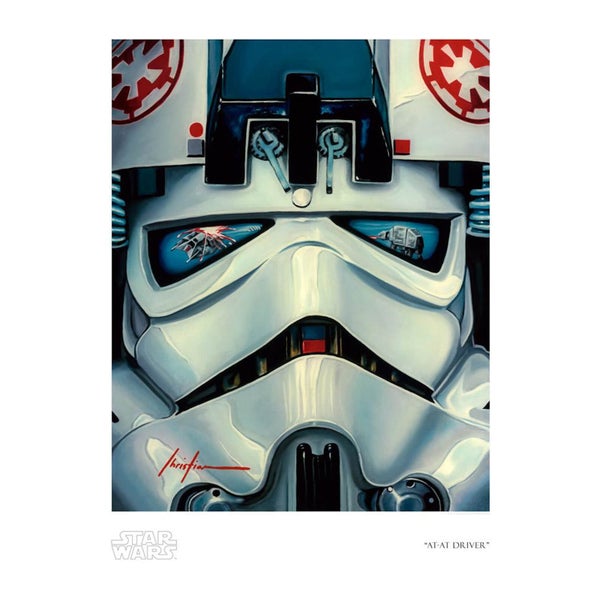 Star Wars: The Empire Strikes Back "AT-AT Driver" Giclee by Christian Waggoner