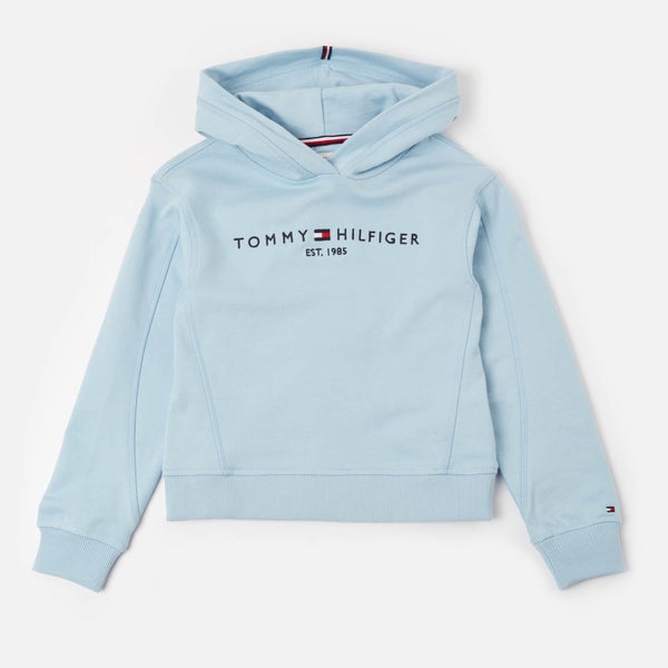 Tommy Kids Girls' Essential Hooded Sweatshirt - Calm Blue