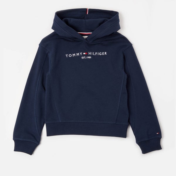 Tommy Kids Girls' Essential Hooded Sweatshirt - Twilight Navy
