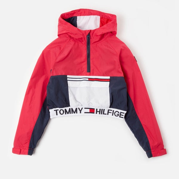 Tommy Kids Girls' Popover Hoodie - Blush Red