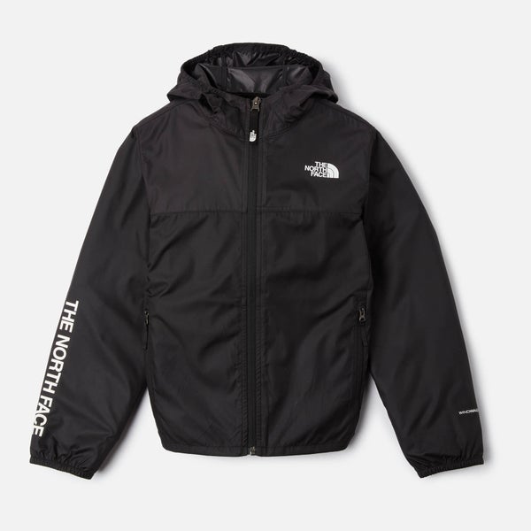 The North Face Boys' Reactor Wind Jacket - TNF Black/TNF White