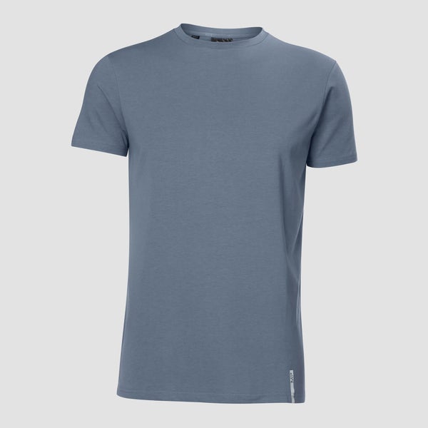 Luxe Classic Crew T-Shirt - Blå
