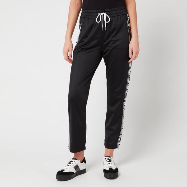 Armani Exchange Women's Sweatpants with Taping - Black
