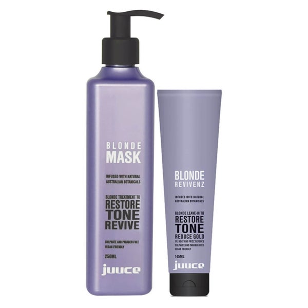 Juuce Blonde Hair Revivenz and Mask Duo