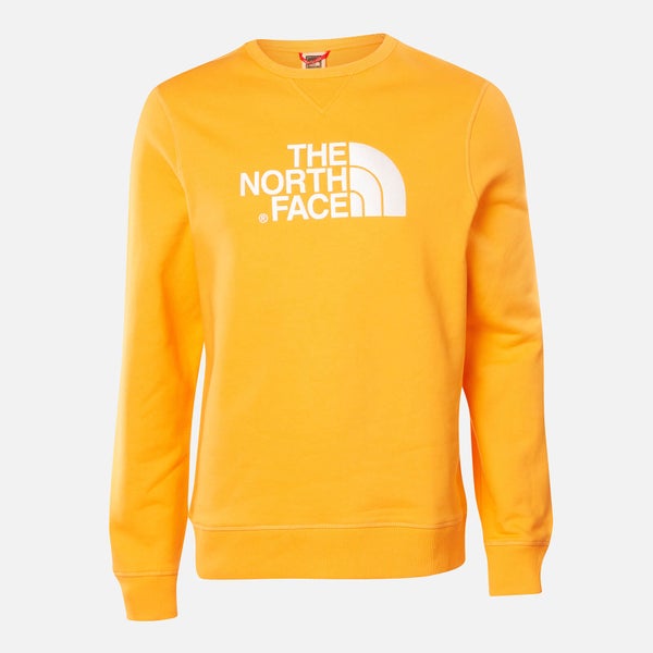 The North Face Men's Drew Peak Crew Neck Sweatshirt - Flame Orange