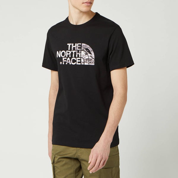 The North Face Men's Woodcut Dome T-Shirt - TNF Black