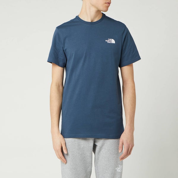The North Face Men's Simple Dome T-Shirt - Blue Wing Teal