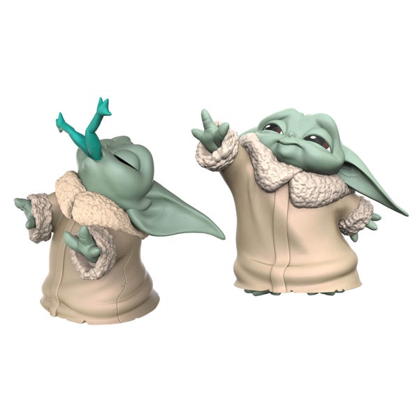 Hasbro Star Wars: The Mandalorian Baby Bounties "Frog and Force" Mini Figures