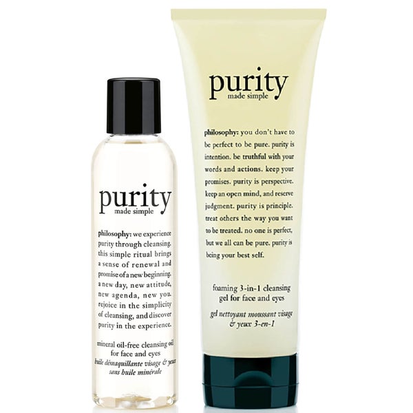 philosophy Purity Made Simple Double Cleanse Set