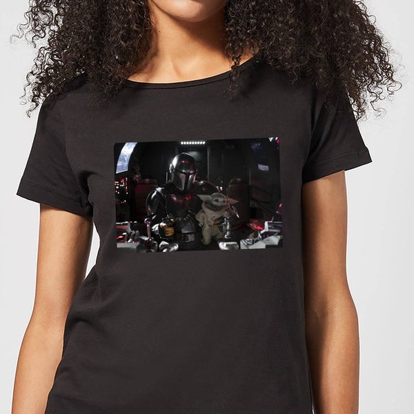 The Mandalorian Pilot And Co Pilot Women's T-Shirt - Black