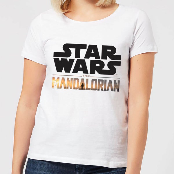 The Mandalorian Mandalorian Title Women's T-Shirt - White