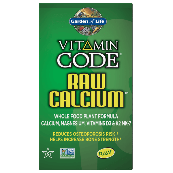 Integratore alimentare di calcio naturale Vitamin Code Raw Calcium - 60 Capsule