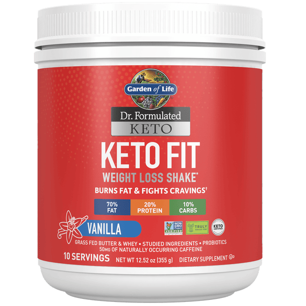 Dr Formulated Keto Fit - Vanilla - 355g