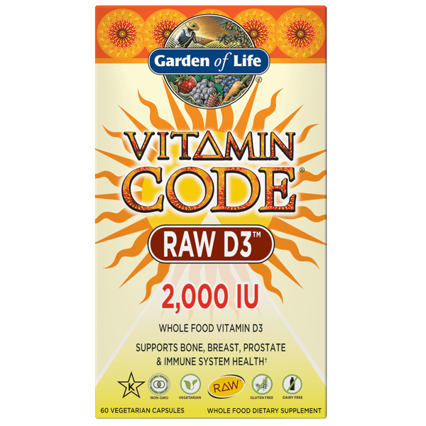 Vitamina D3 naturale Vitamin Code Raw D3 2000 Ui - 60 Capsule