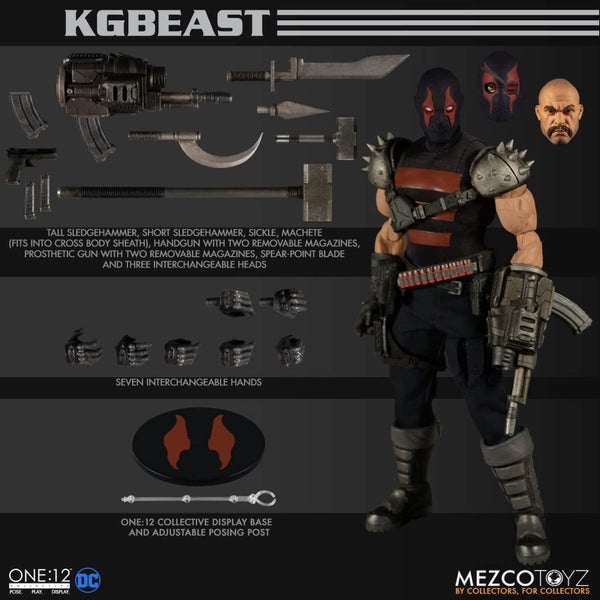 Mezco One:12 Collective DC Comics KGBeast Actionfigur