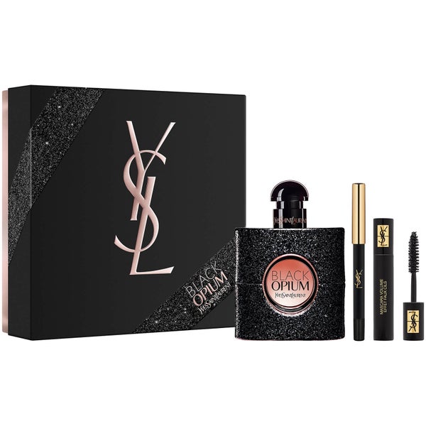 Yves Saint Laurent Black Opium and Make Up Gift Set
