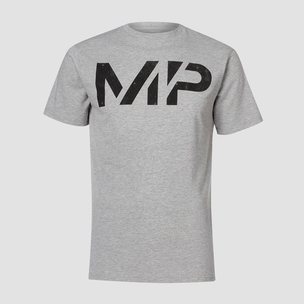 MP グリット Tシャツ - グレー マール
