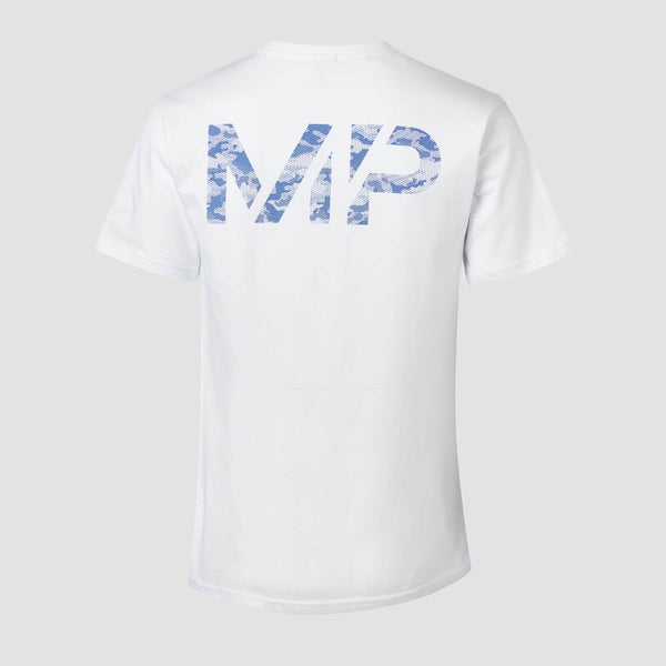 MP Men's Geo Camo T-Shirt - White - XS