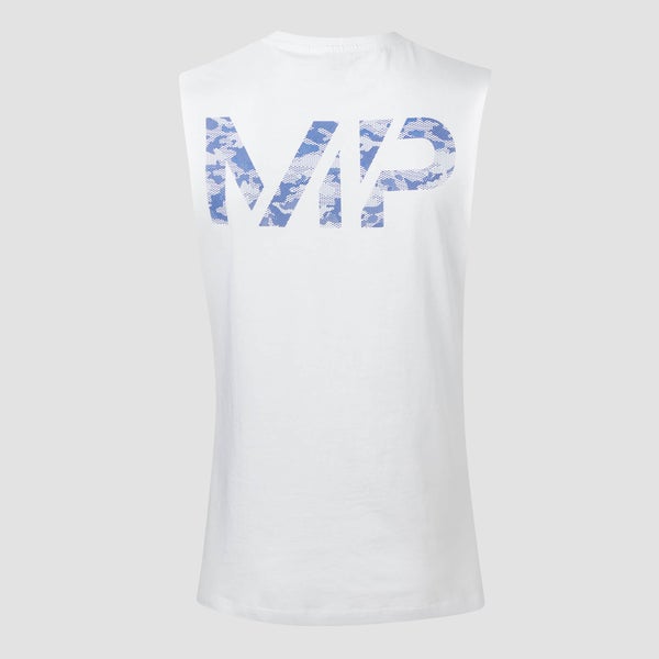 MP „Geo Camo“ berankoviai marškinėliai - Balta