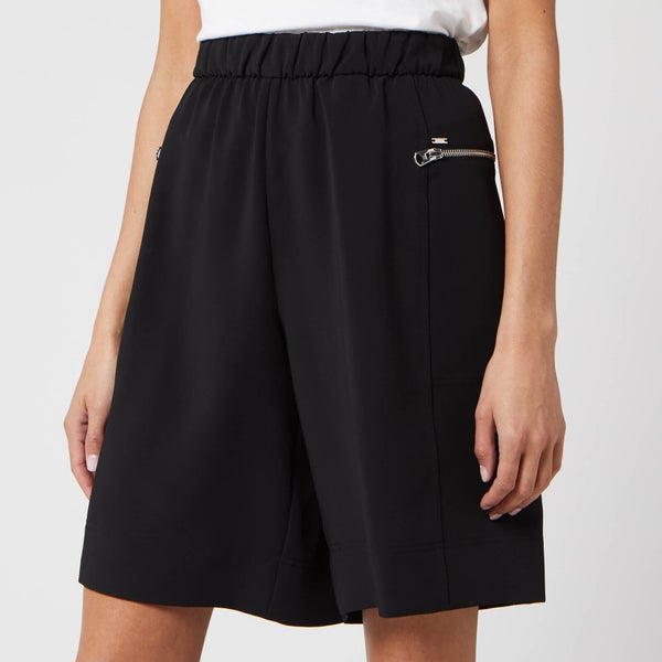 Calvin Klein Women's Travel Crepe Shorts - Black