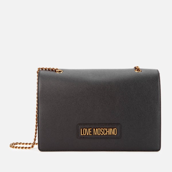 Love Moschino Women's Chain Shoulder Bag - Black