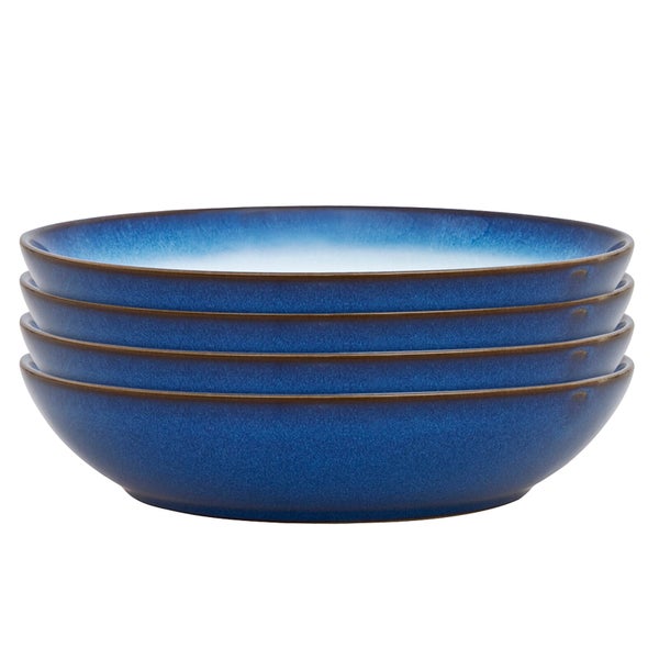 Denby Blue Haze 4 Piece Pasta Bowl Set