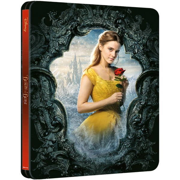 La Belle et la Bête (Action en Direct) - Coffret 4K Ultra HD, Exclusivité Zavvi (le Blu-ray 2D inclus)