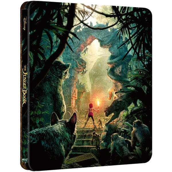 The Jungle Book (Live Action) - Zavvi Exclusief 4K Ultra HD Steelbook (Inclusief 2D Blu-ray)